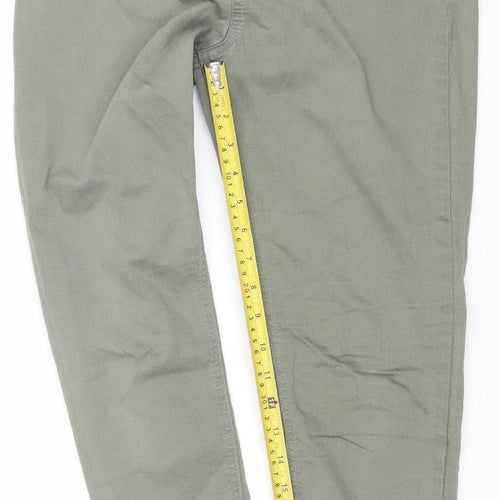 Marks and Spencer Womens Green Size 12 Skinny Stretch Jeans