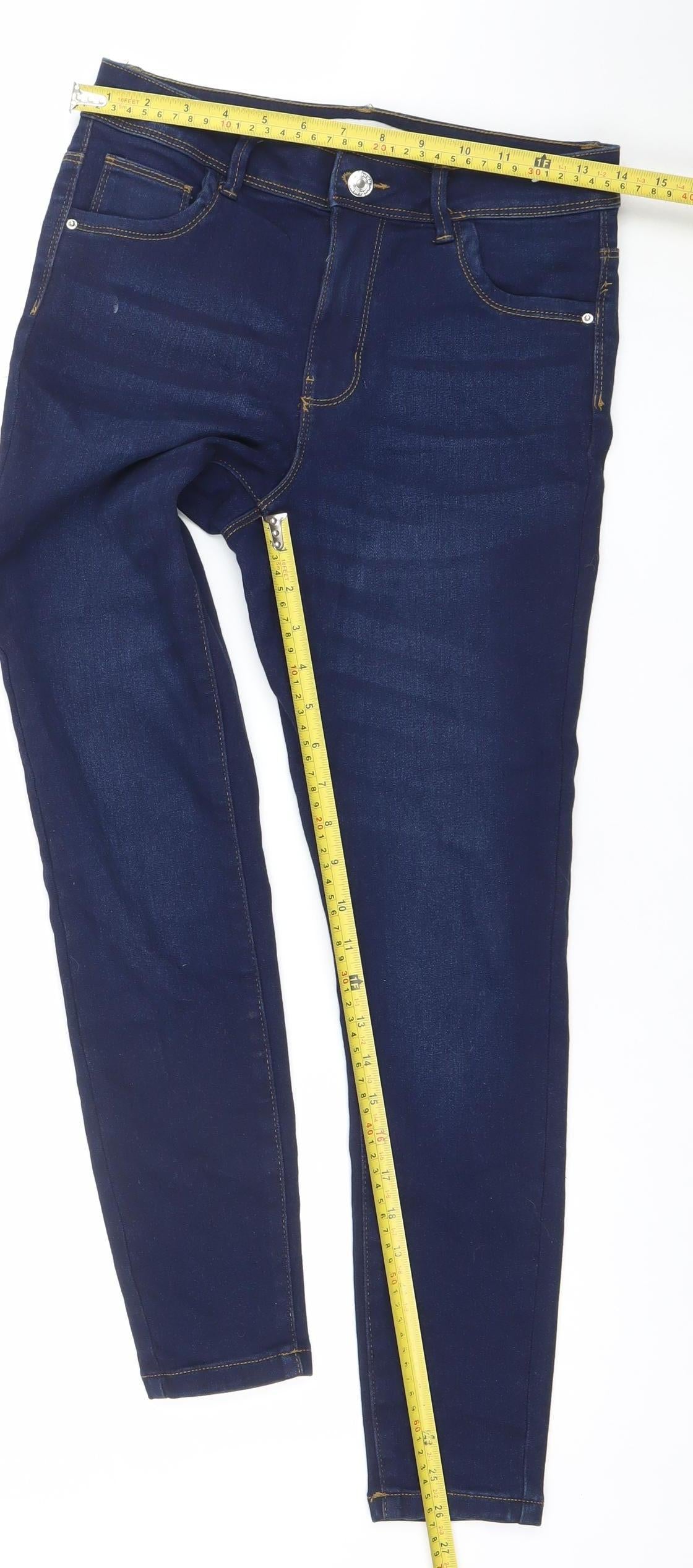 Denim Co. Women’s Blue Skinny Stretch Jeans Size 10