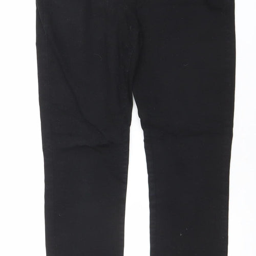 Savida Women’s Black Skinny Stretch Jeans Size 10 Ankle Zip