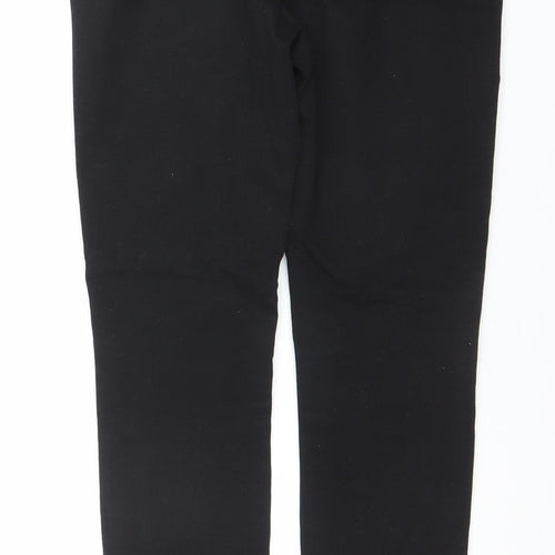 Savida Women’s Black Skinny Stretch Jeans Size 10 Ankle Zip