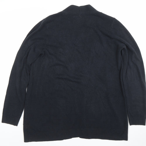 Maine New England Women's Black Size 16 Cardigan Ultra Soft Knitwear