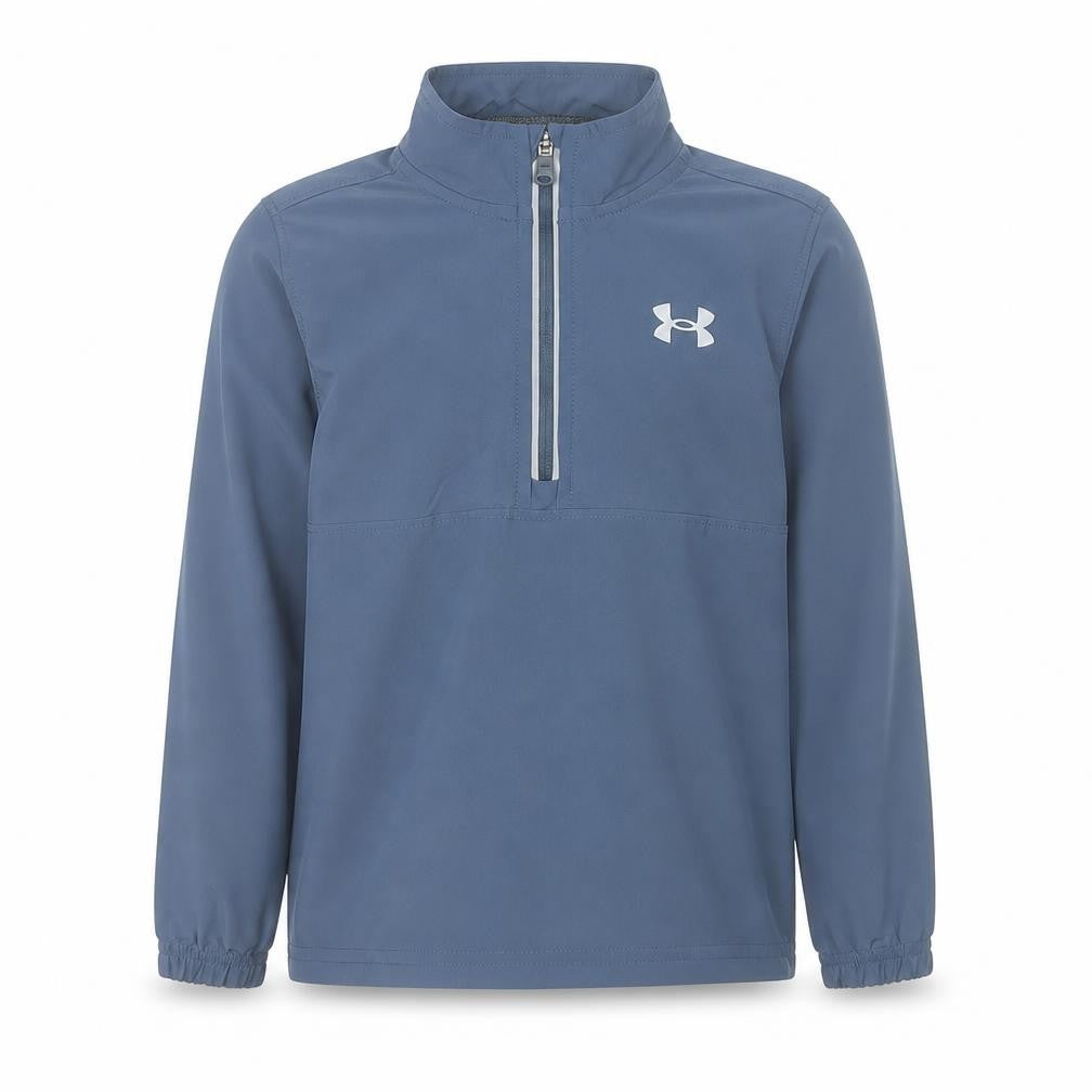 Under Armour Boys Blue 2-3 Years 1/4 Zip Sports Sweatshirt