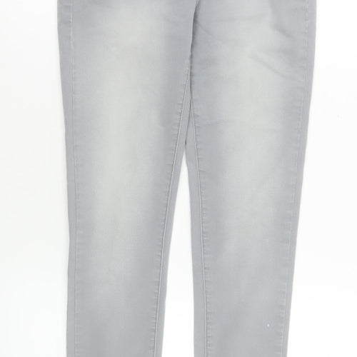 Denim Co Women's Grey Skinny Stretch Jeans Size 8