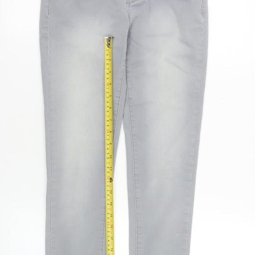 Denim Co Women's Grey Skinny Stretch Jeans Size 8