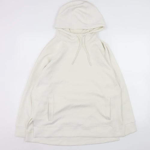 Marks & Spencer Men’s Ivory Pullover Hoodie L Regular Fit