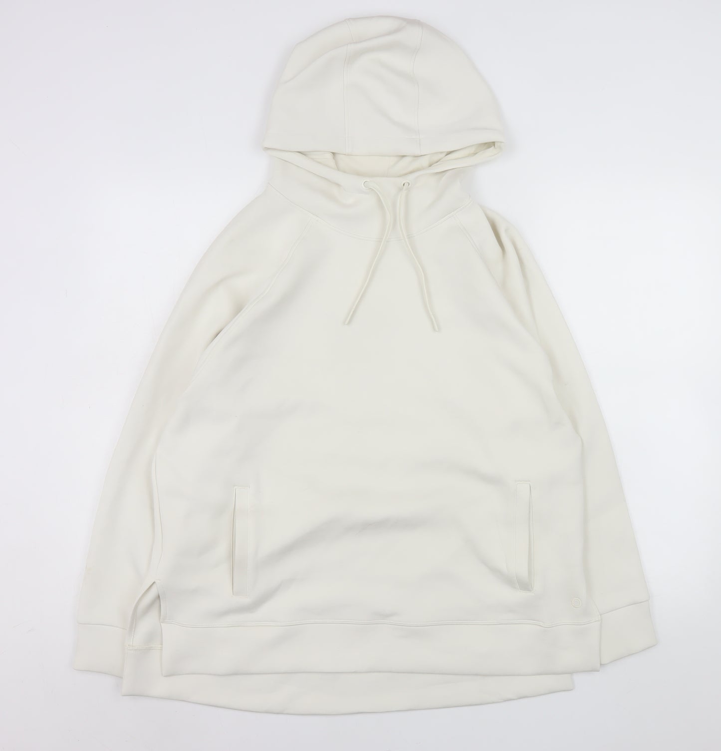 Marks & Spencer Men’s Ivory Pullover Hoodie L Regular Fit