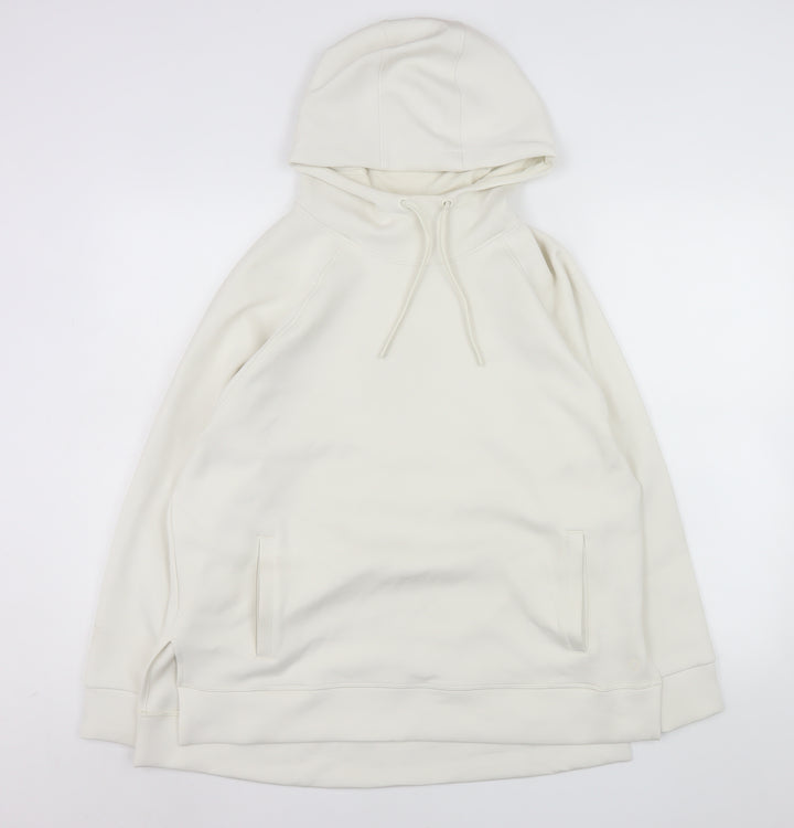 Marks & Spencer Men’s Ivory Pullover Hoodie L Regular Fit