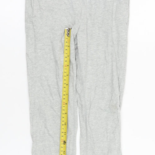 GAP Boys Grey Cotton Jogger Trousers 5 Years Elastic Waist Casual