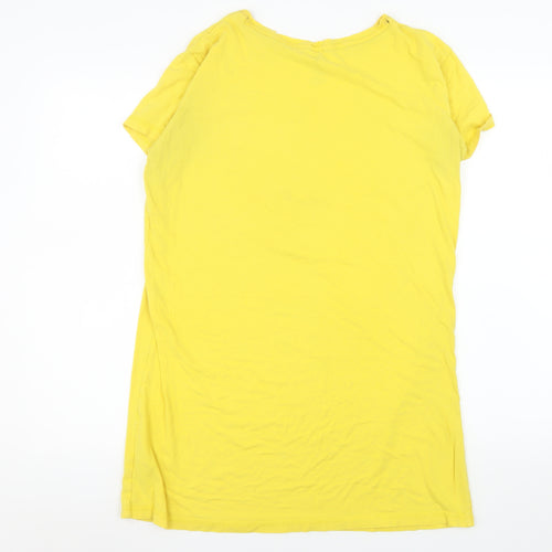 Disney Women Yellow The Lion King Nightshirt T-Shirt Style Size 10-12