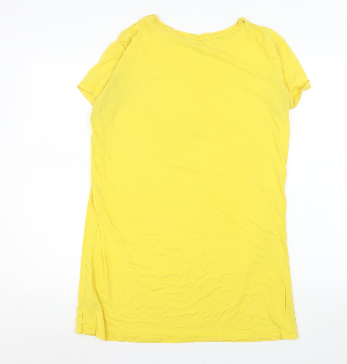 Disney Women Yellow The Lion King Nightshirt T-Shirt Style Size 10-12