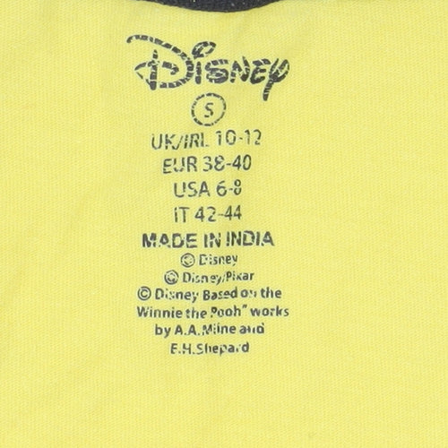 Disney Women Yellow The Lion King Nightshirt T-Shirt Style Size 10-12