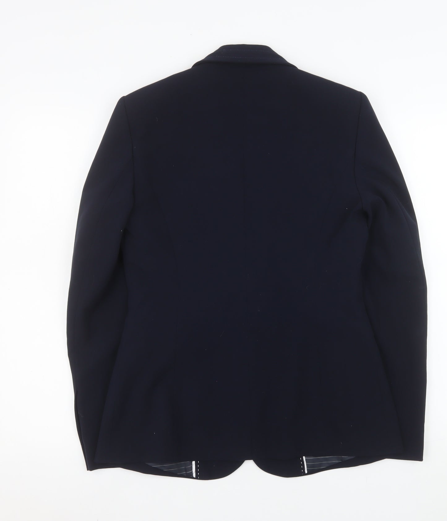 Marks and Spencer Women's Navy Single-Breasted Blazer UK 10