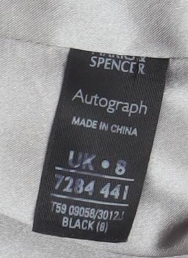 Marks and Spencer Autograph Women's Black Beaded Short Jacket UK 8