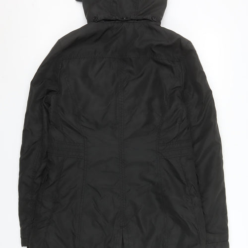 Hilfiger Denim Men's Black Hooded Parka Jacket Size M