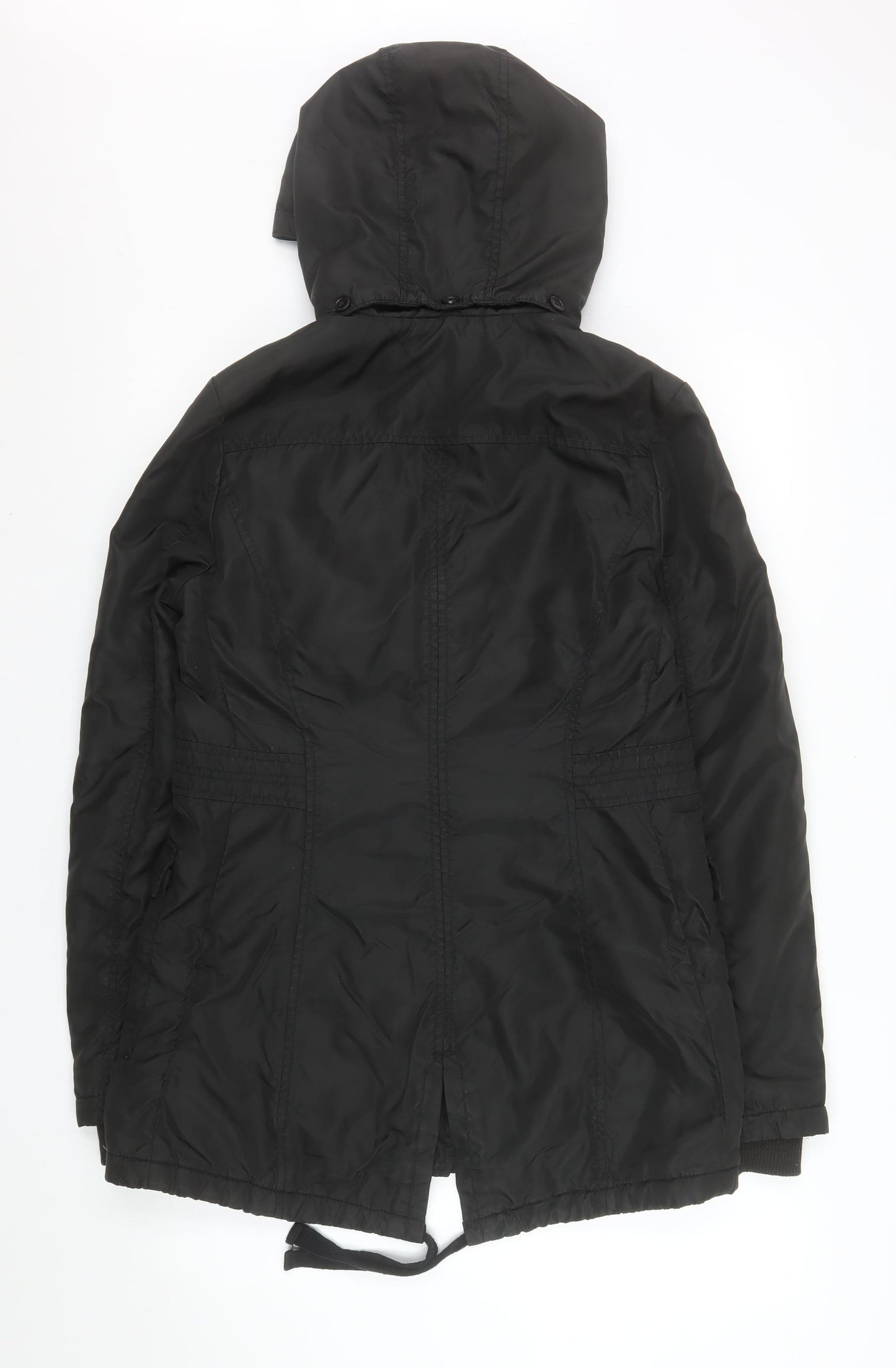 Hilfiger Denim Men's Black Hooded Parka Jacket Size M