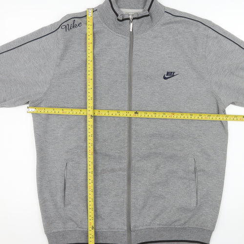 Nike Mens Grey 2XL Full Zip Sportswear Track Jacket