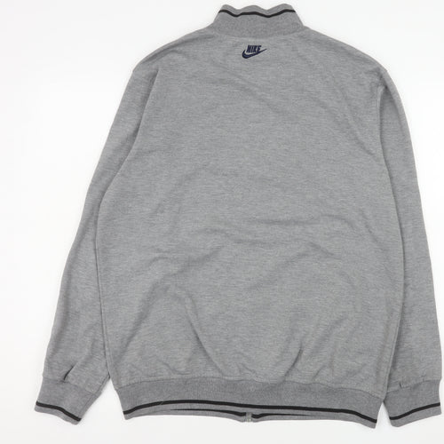 Nike Mens Grey 2XL Full Zip Sportswear Track Jacket
