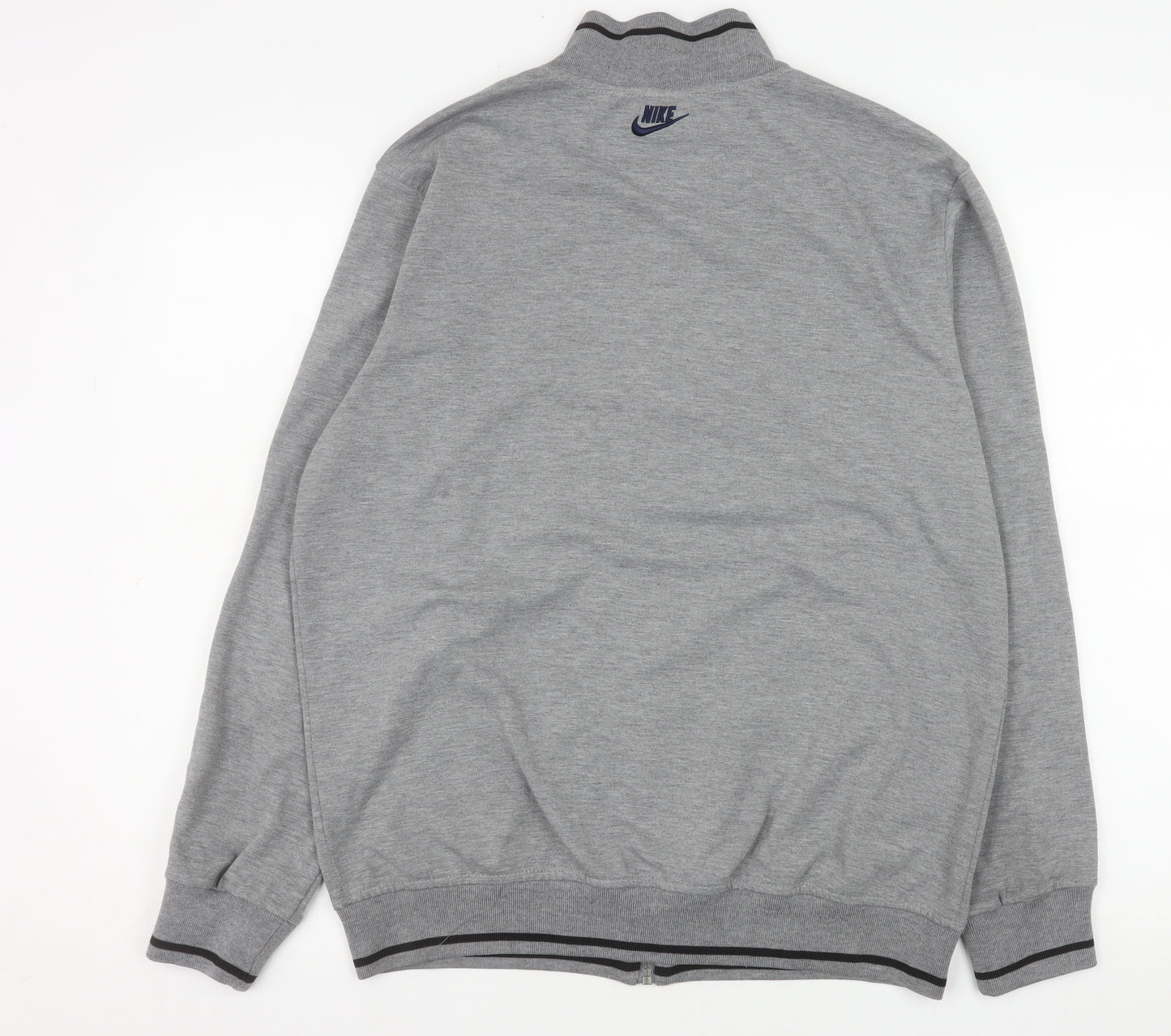 Nike Mens Grey 2XL Full Zip Sportswear Track Jacket