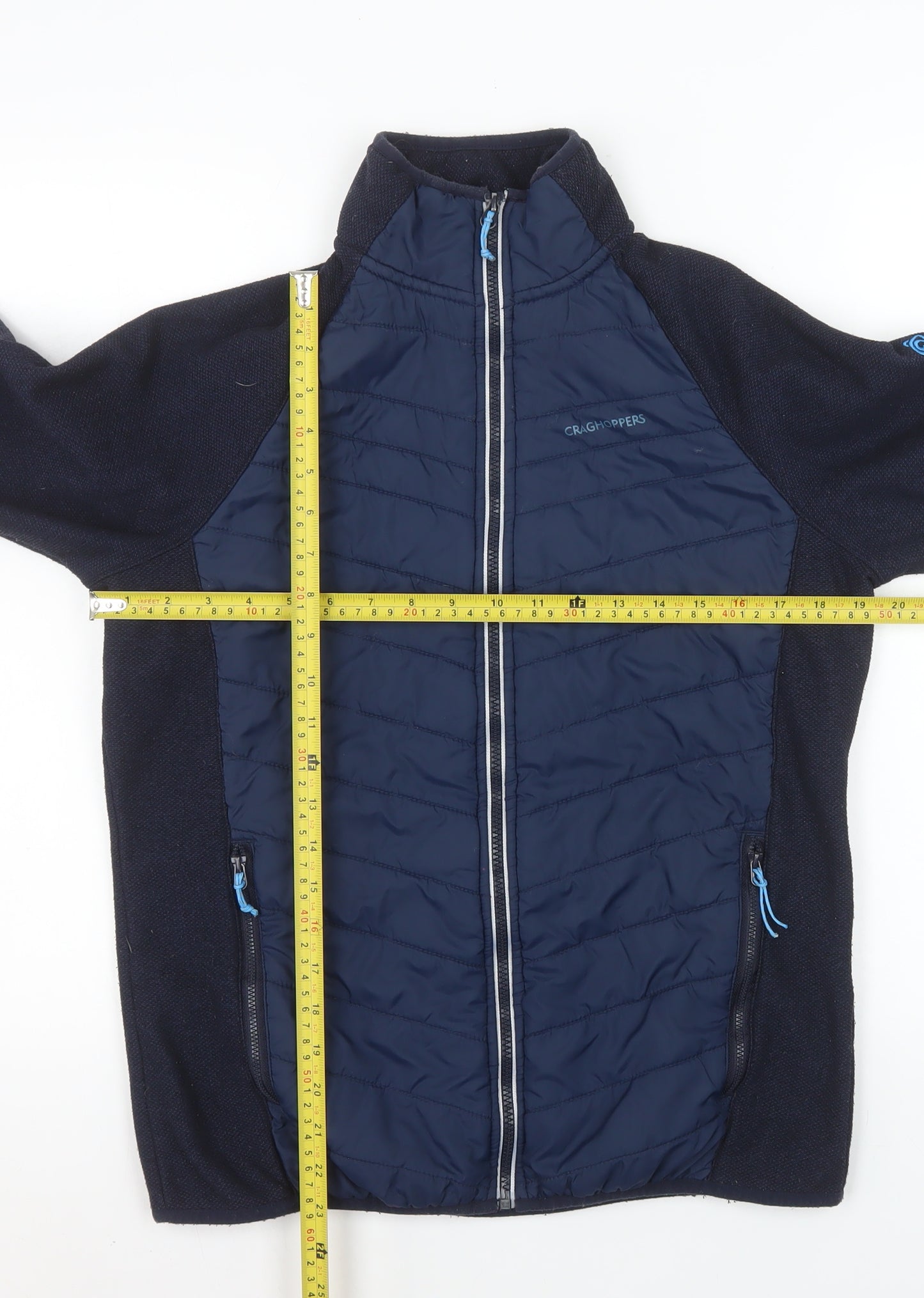 Craghoppers Women's Blue Full Zip Fleece Jacket UK 12