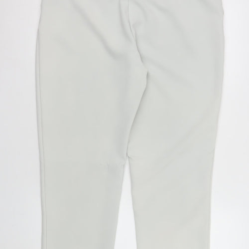 Gallery Women Ivory Chino Slim Trousers UK 14