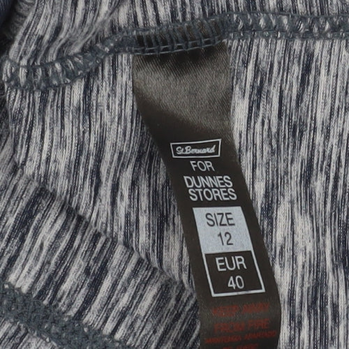 St. Bernard Women's Grey Marl Full Zip Activewear Jacket Size 12
