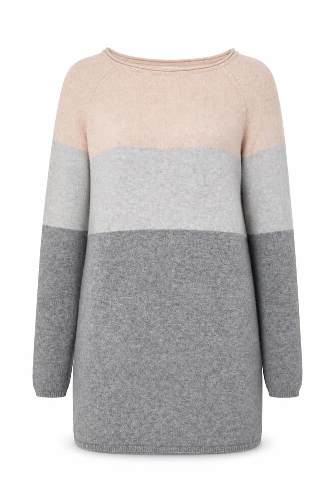 Only Womens Multicoloured Striped Pullover Jumper M