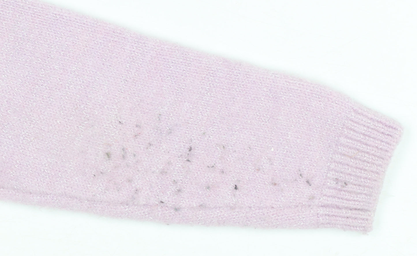Primark Girls Pink Unicorn Sequin Jumper Dress 6-7 Years Long Sleeve Knit