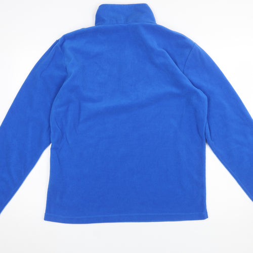 Regatta Men's Blue Fleece Half Zip Pullover Sweatshirt Size L