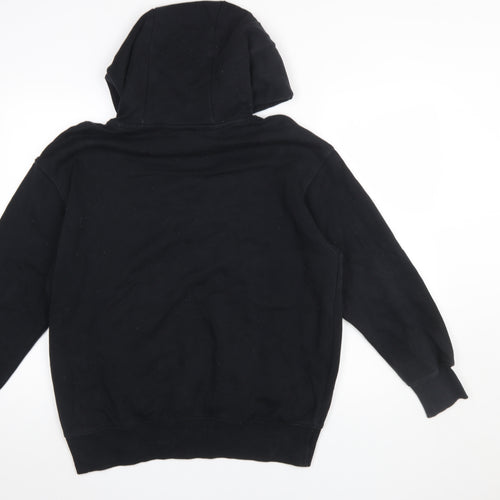 Nike Mens Black XS Pullover Hoodie Sportswear Graphic Print