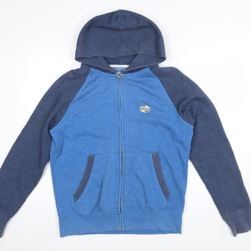 Saltrock Mens Blue Full Zip Hoodie Size S