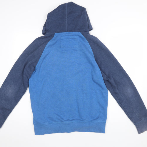 Saltrock Mens Blue Full Zip Hoodie Size S