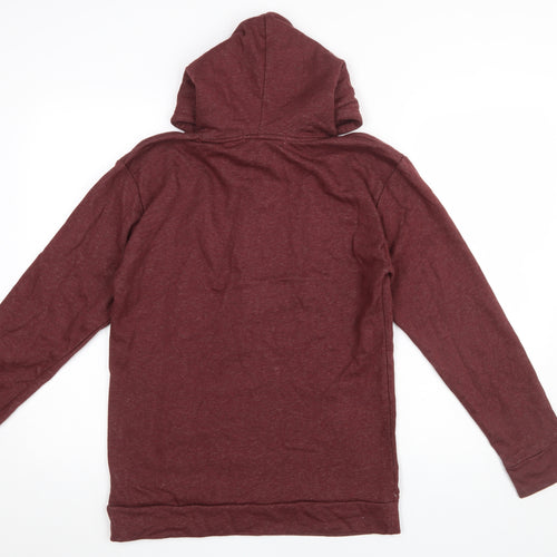 R&T Fashion Women's Burgundy Brooklyn 25 Pullover Hoodie Size L