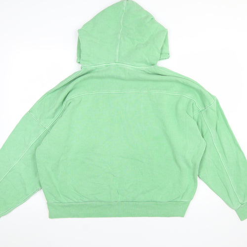 Levi's Womens Green Cotton Pullover Hoodie Size L