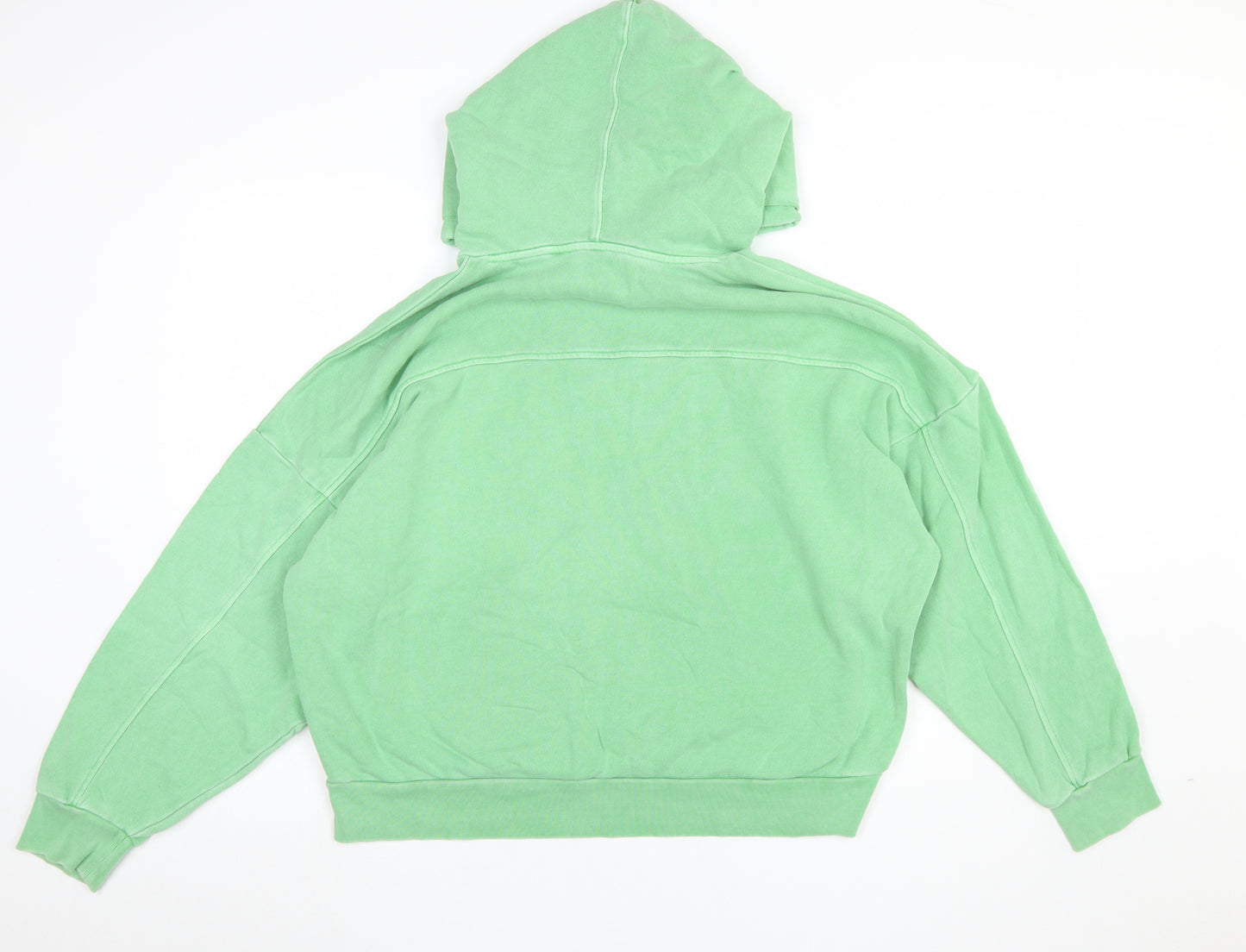 Levi's Womens Green Cotton Pullover Hoodie Size L