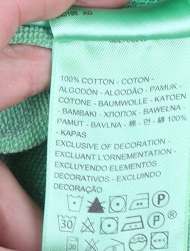 Levi's Womens Green Cotton Pullover Hoodie Size L