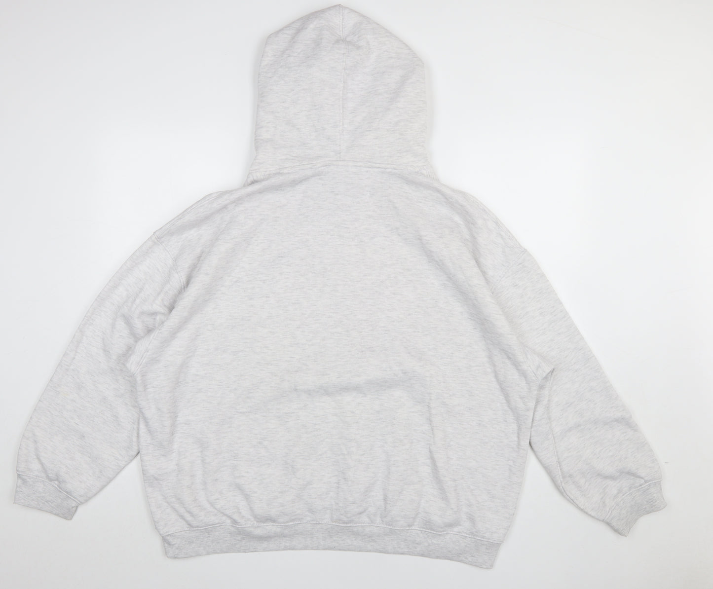 Slazenger Womens Grey Hoodie UK 18 Relaxed Fit Pullover Sweatshirt