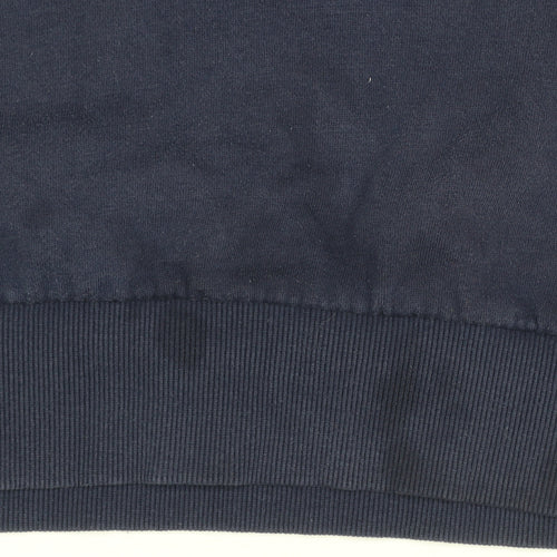 True Religion Mens Blue Crew Neck Cotton Sweatshirt Size S