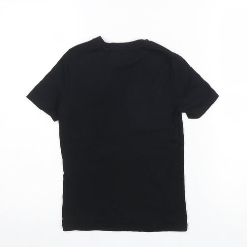 Minecraft Boys Black Creeper Graphic Short Sleeve Cotton T-Shirt 6-7 Years