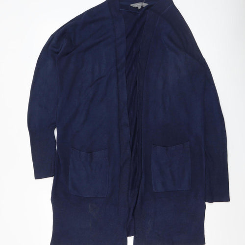 Principles Women’s Blue Long Sleeve Open Cardigan Size 14