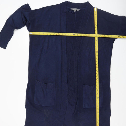Principles Women’s Blue Long Sleeve Open Cardigan Size 14