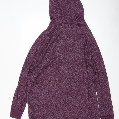 Victoria’s Secret PINK Womens Purple Hoodie M Hooded Pullover Casual