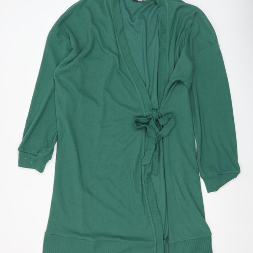 Cozee Home Women's Green 2XL Belted Knit Robe Nightwear