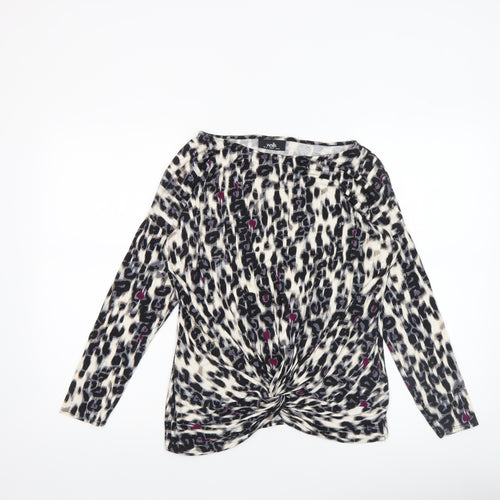 Wallis Womens Multicoloured Animal Print Tunic Blouse UK 14