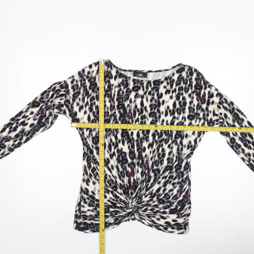 Wallis Womens Multicoloured Animal Print Tunic Blouse UK 14