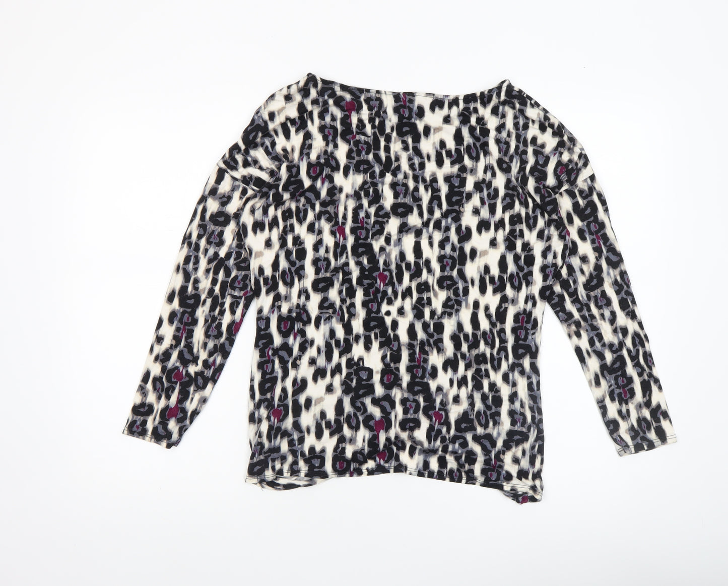 Wallis Womens Multicoloured Animal Print Tunic Blouse UK 14