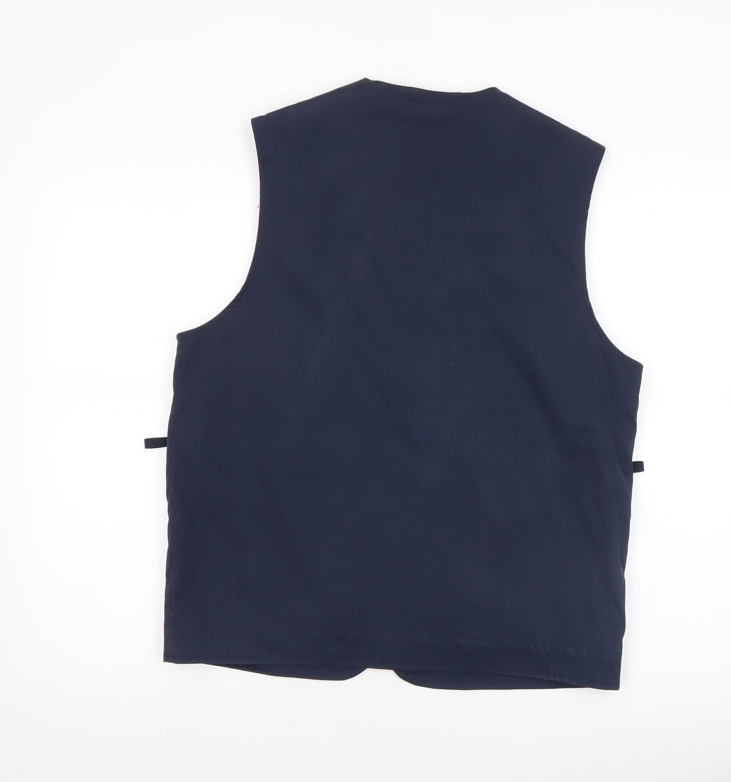 Samsøe Samsøe Women’s Blue Waistcoat Size S Lightweight Zip Vest