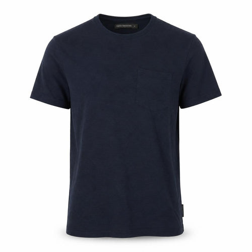 French Connection Men's Blue Cotton Crew Neck T-Shirt Size S