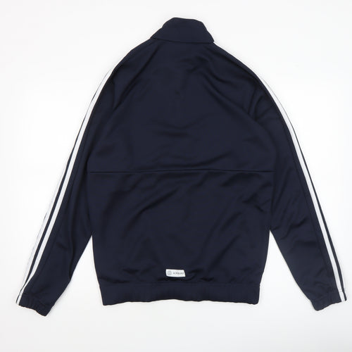 Adidas Men's Blue 1/4 Zip Regular Fit Sports Sweatshirt S