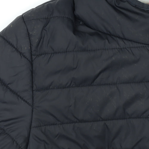 Peter Storm Womens Black Size 12 Puffer Jacket Hooded Quilted Coat