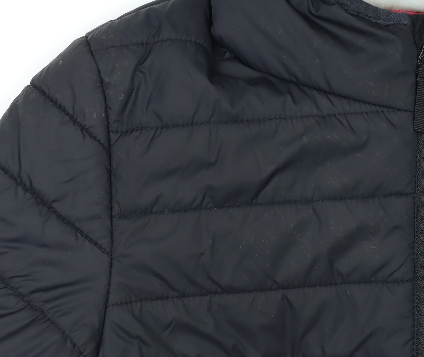Peter Storm Womens Black Size 12 Puffer Jacket Hooded Quilted Coat